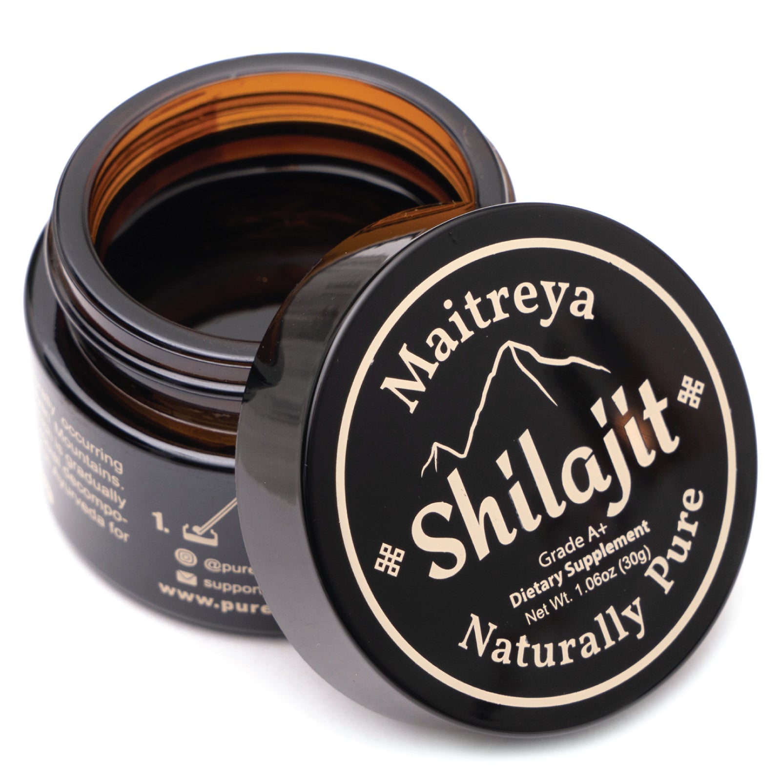Pure Shilajit Resin with Fulvic Acid & Trace Minerals